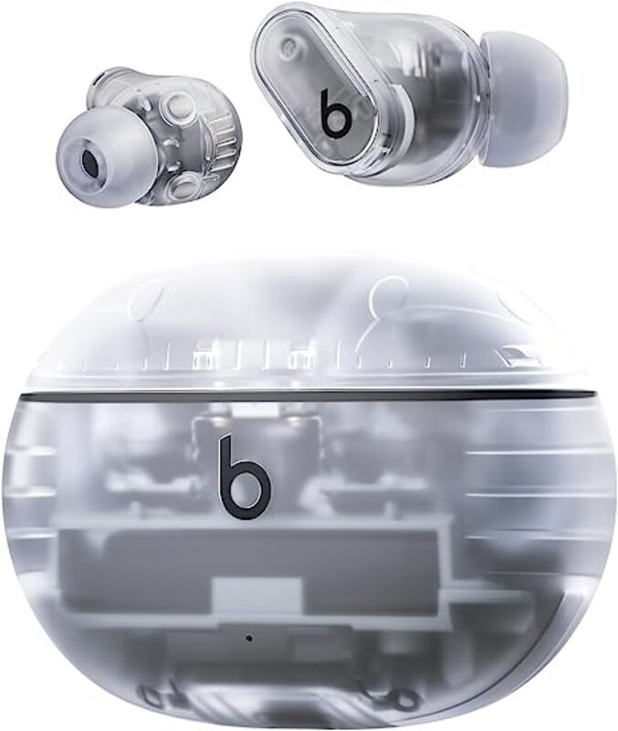 Beats Studio Buds+ True Wireless Noise Cancelling Earbuds, Transparent